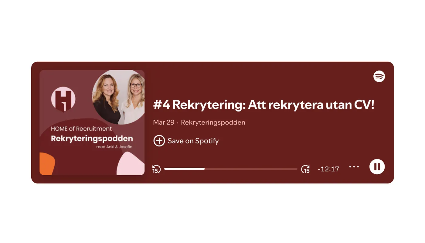 Rekrytera utan CV