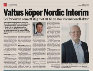 valtus köper nordic interim