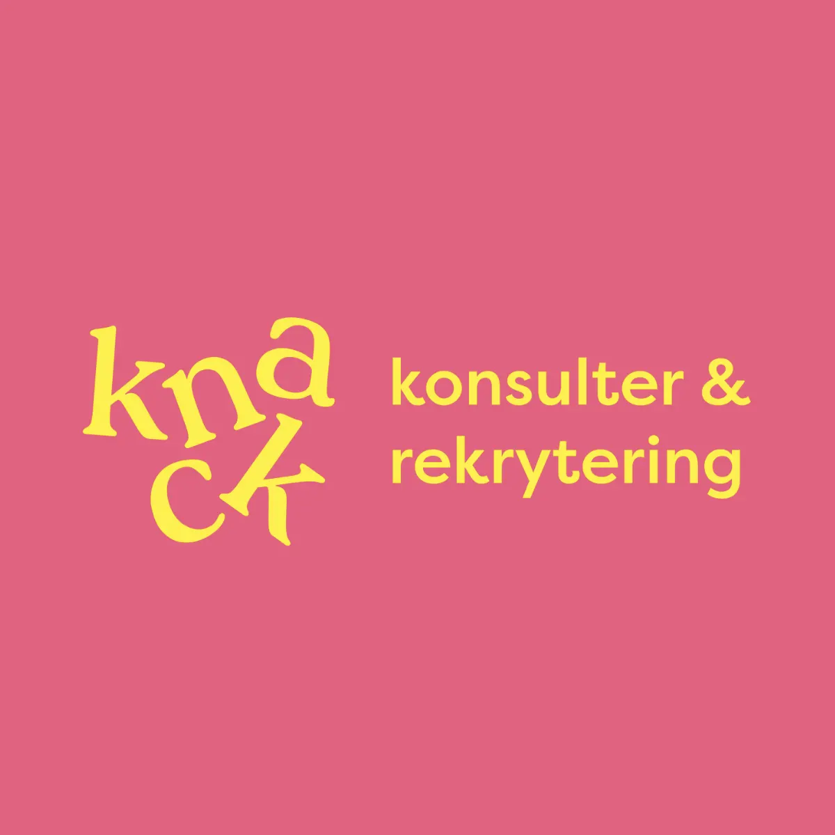 Rekryteringsföretag Knack rekrytering