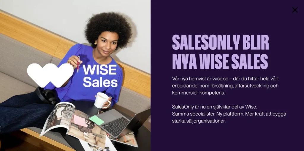 SalesOnly har bytt namn